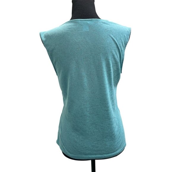 Athleta Breezy Wrap Tank Teal Active women's size small - Picture 3 of 8
